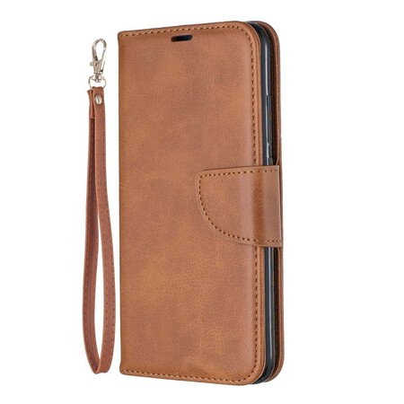 Funda Xiaomi Redmi Note 7 solapa oblicua lisa