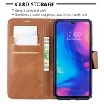 Funda Xiaomi Redmi Note 7 solapa oblicua lisa