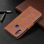 Funda Xiaomi Redmi Note 7 solapa oblicua lisa