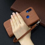 Funda Xiaomi Redmi Note 7 solapa oblicua lisa