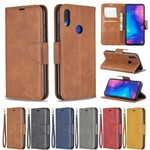 Funda Xiaomi Redmi Note 7 solapa oblicua lisa