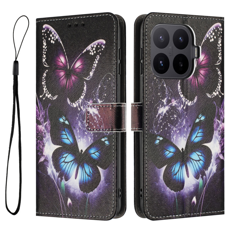 Funda Xiaomi 17T Pro Two Butterflies