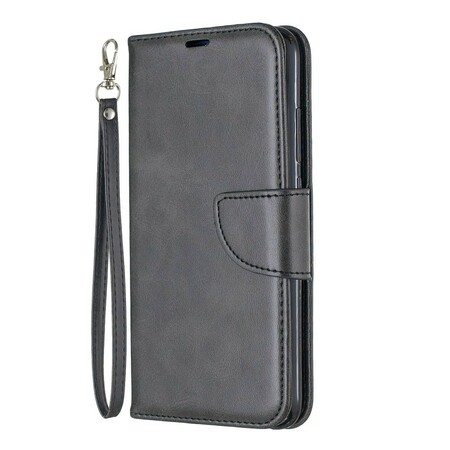Funda Xiaomi Redmi Note 7 solapa oblicua lisa