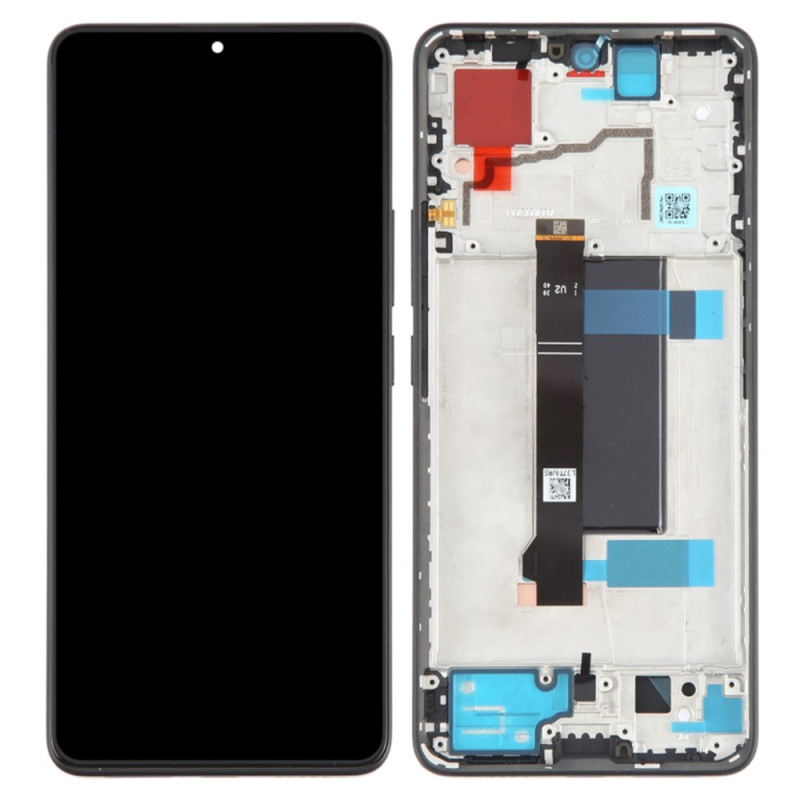 Pantalla AMOLED de grado OEM con marco para Xiaomi Redmi Note 13 Pro 5G / Poco X6