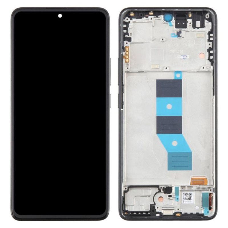 Pantalla AMOLED de grado OEM S con funda para Xiaomi Poco M7 Pro 5G