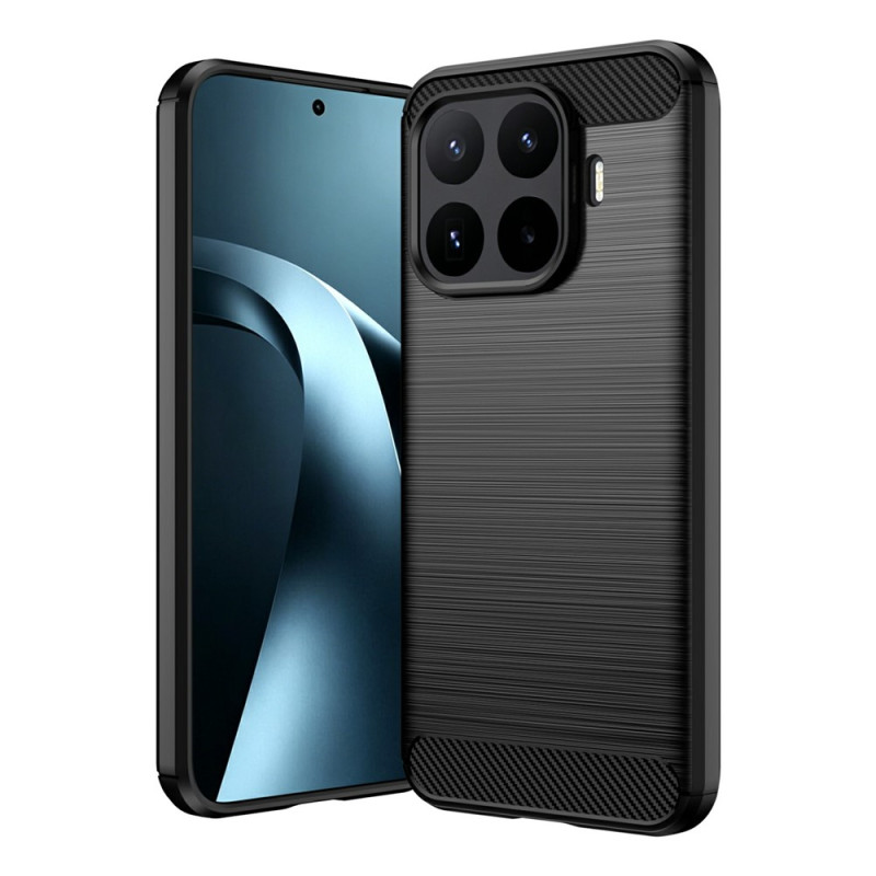 Funda para Xiaomi 17T Pro de fibra de carbono cepillada