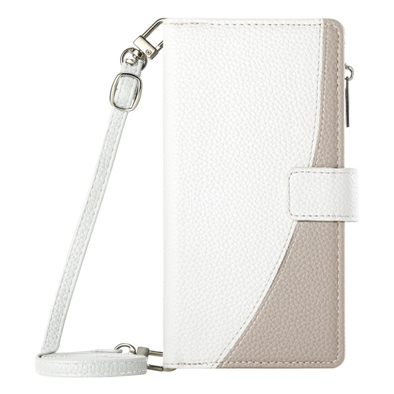 Funda bicolor para Xiaomi 17T con correas