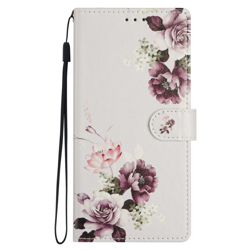 Funda para Xiaomi 17T Pro con rosas entrecruzadas
