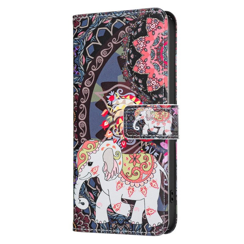 Funda para Xiaomi 17T Pro con diseño de elefante tribal