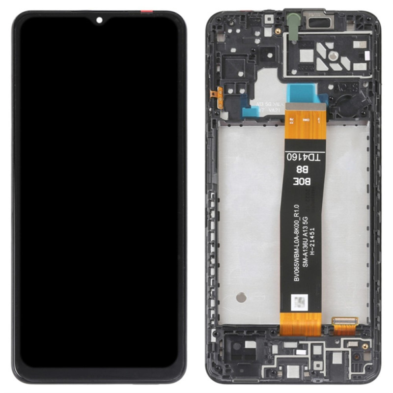 Pantalla LCD de grado S OEM con marco para Samsung Galaxy A13 5G