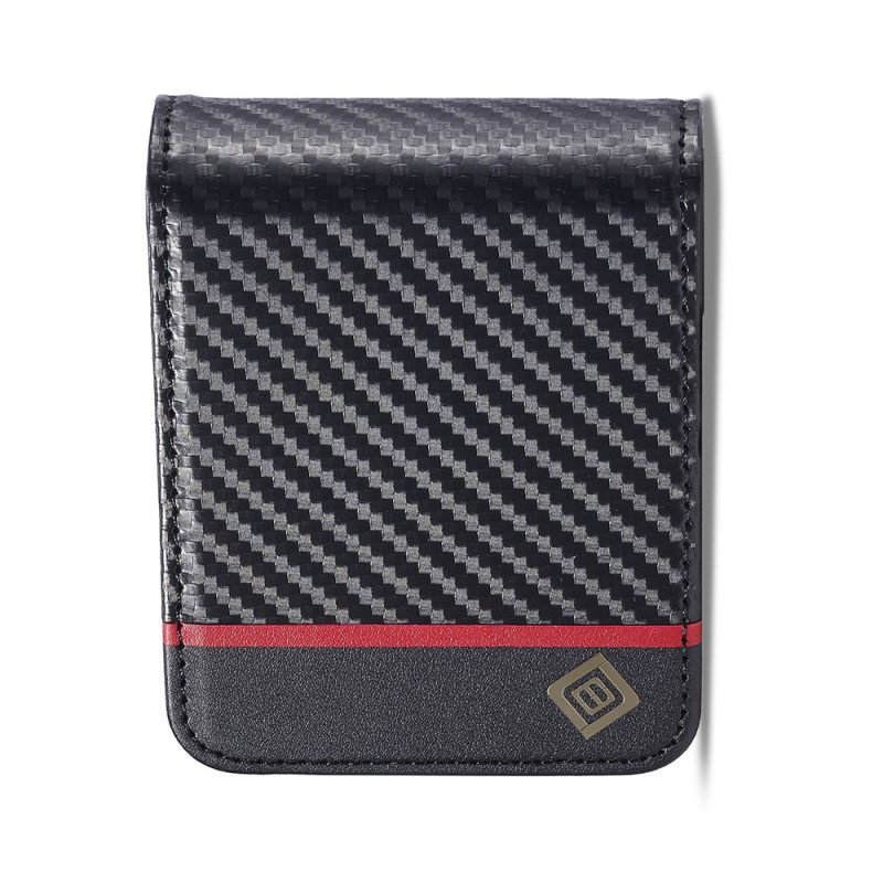 Funda para Samsung Galaxy Z Flip 8 de fibra de carbono LC.IMEEKE