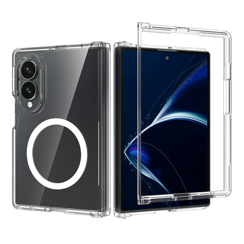 Funda magnética transparente para Samsung Galaxy Z Fold 8