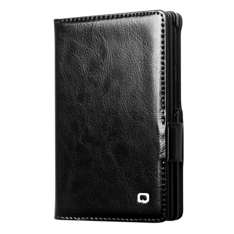 Funda para Samsung Galaxy Z Fold 8 de cuero auténtico (protección RFID) de QIALINO