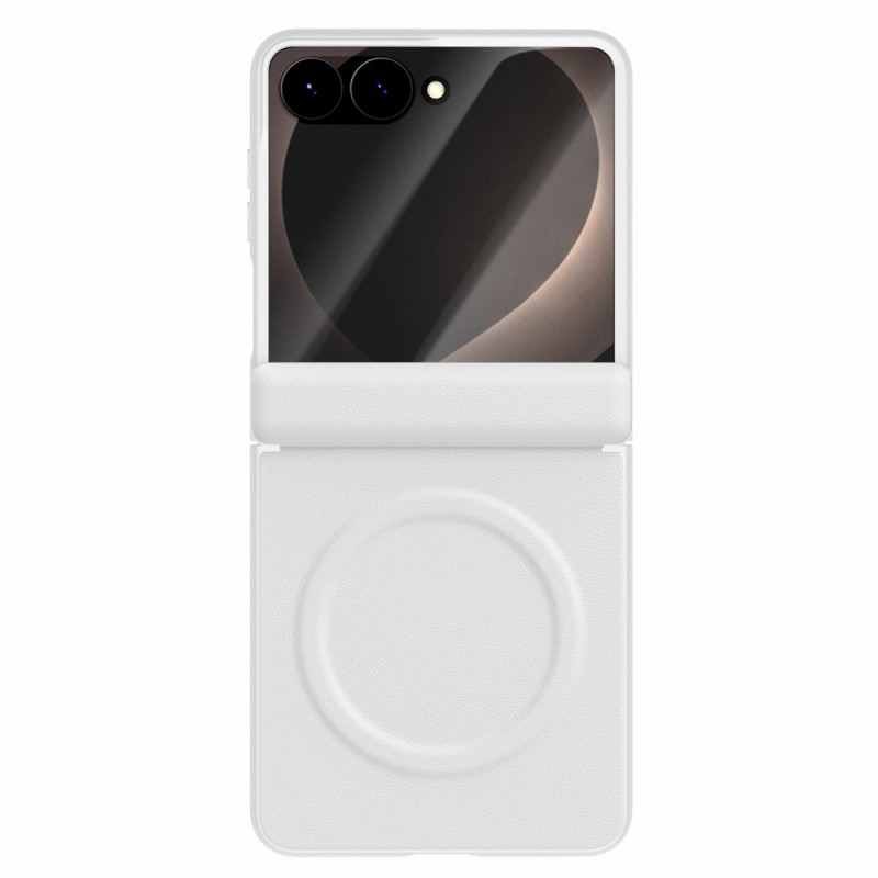 Funda magnética con efecto piel para Samsung Galaxy Z Flip 8 de GKK