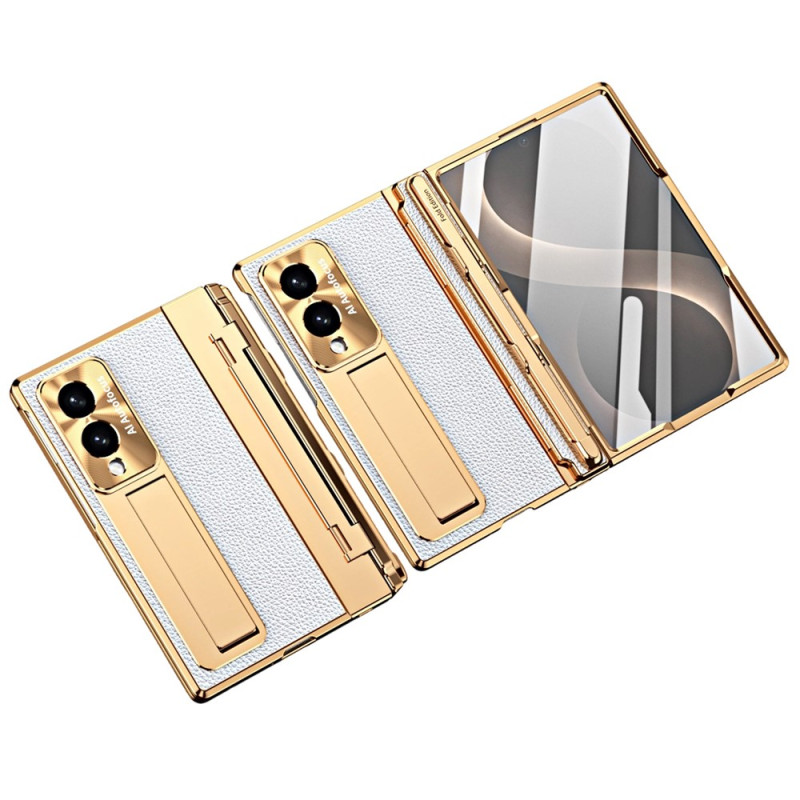 Funda para Samsung Galaxy Z Fold 8 con efecto piel, protección total y lápiz óptico