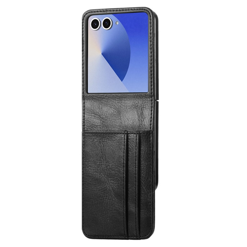 Funda para Samsung Galaxy Z Flip con 8 compartimentos para tarjetas