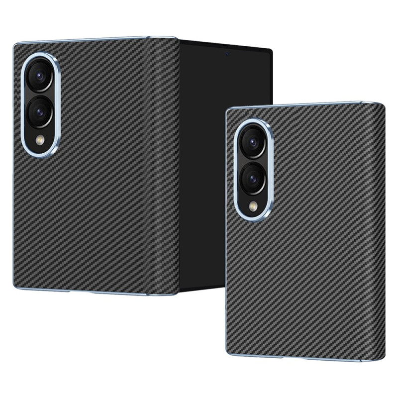 Funda para Samsung Galaxy Z Fold 8 con efecto fibra de carbono