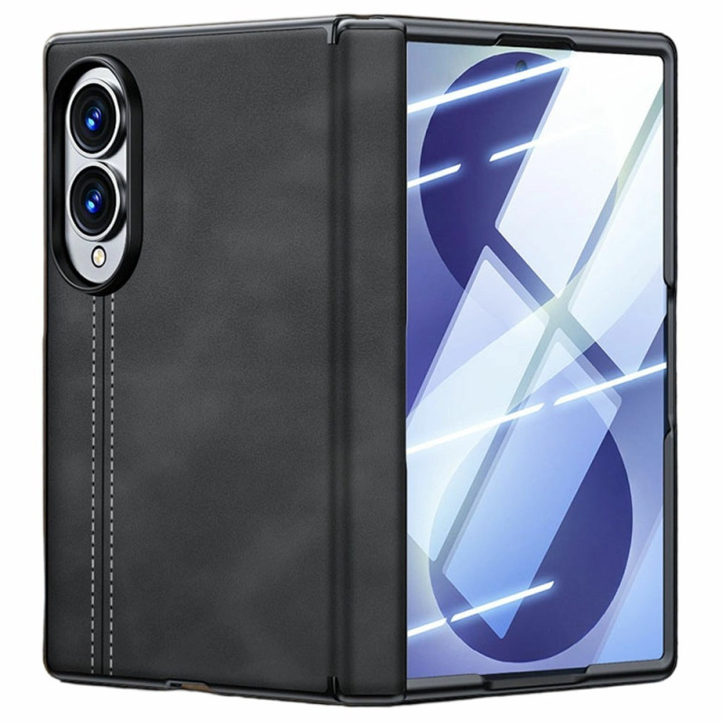 Funda para Samsung Galaxy Z Fold 8 estilo cuero de alta costura