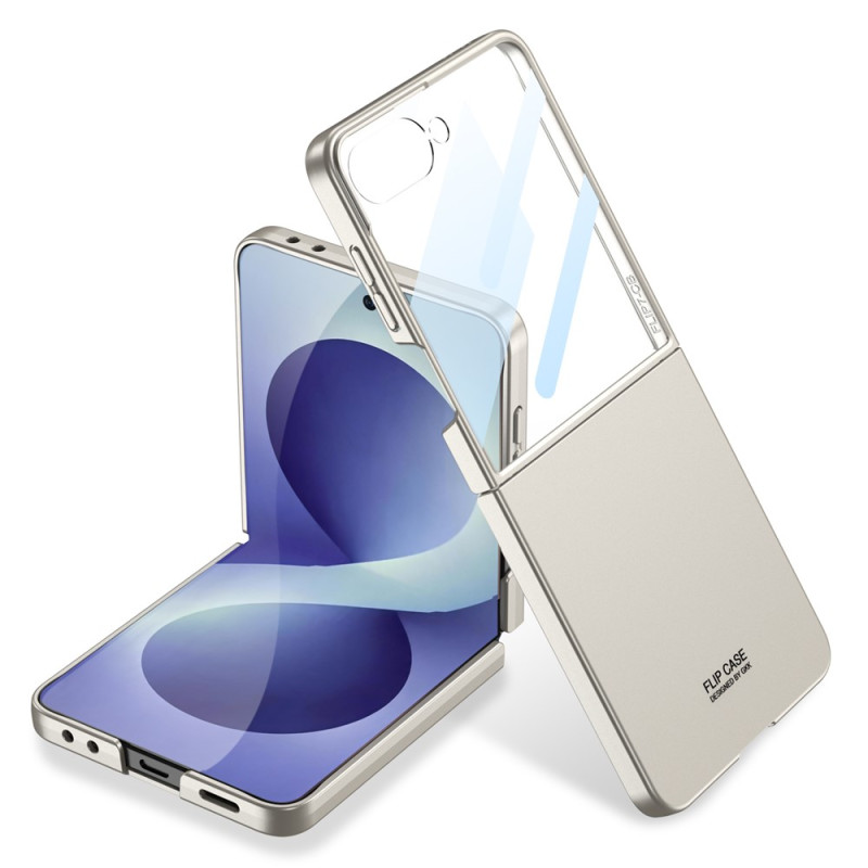 Funda para Samsung Galaxy Z Flip 8 con efecto metal de GKK