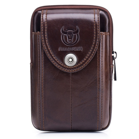 Bolso vertical de cuero...