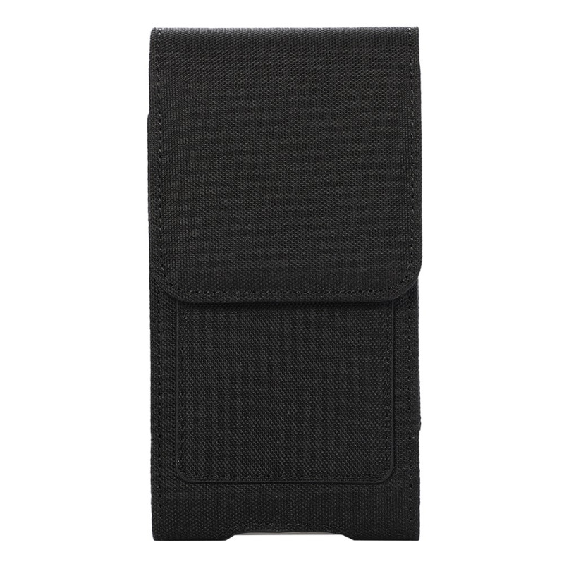 Funda universal de cuero sintético (PU) con clip para el cinturón para smartphones de 6 a 7 pulgadas