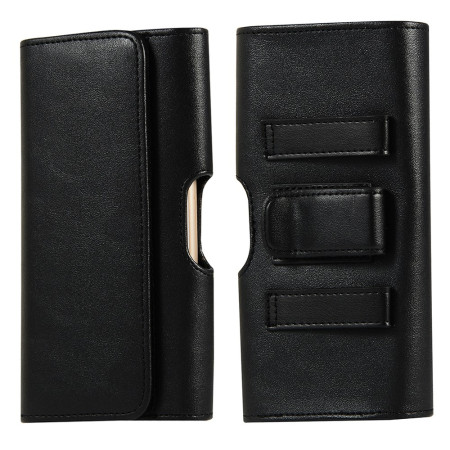 Funda horizontal de cuero...