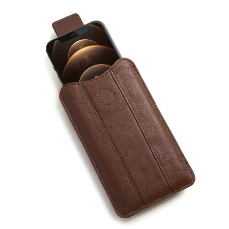 Funda de cuero vertical...