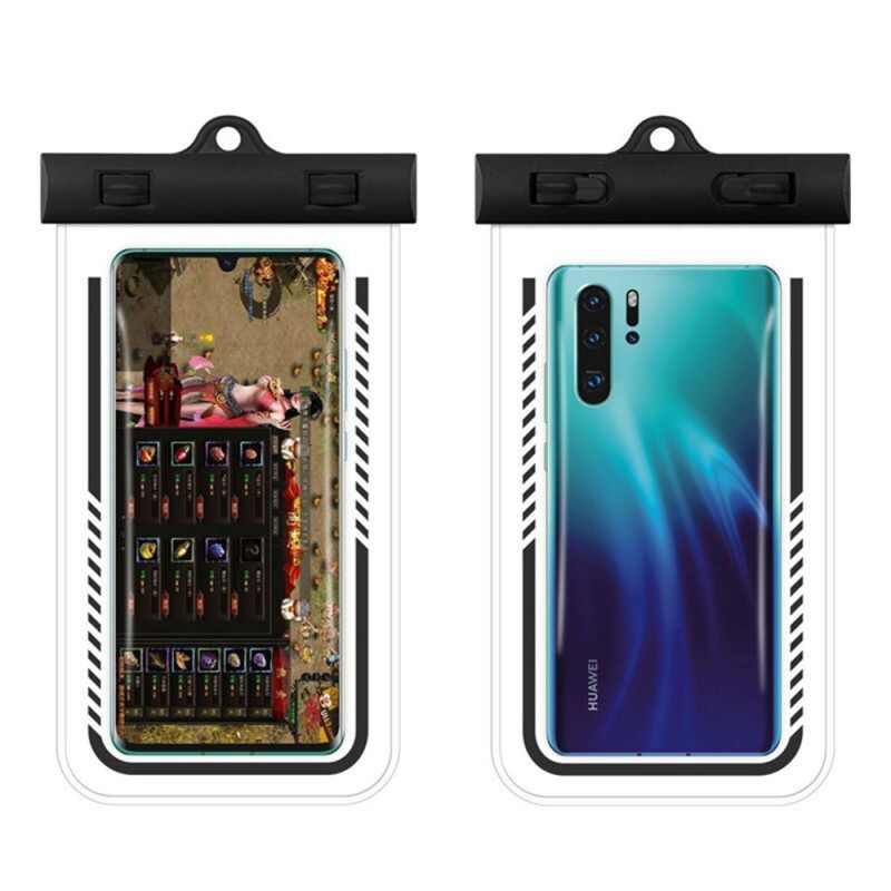 Funda impermeable universal de TPU para smartphone con colgante de mano
