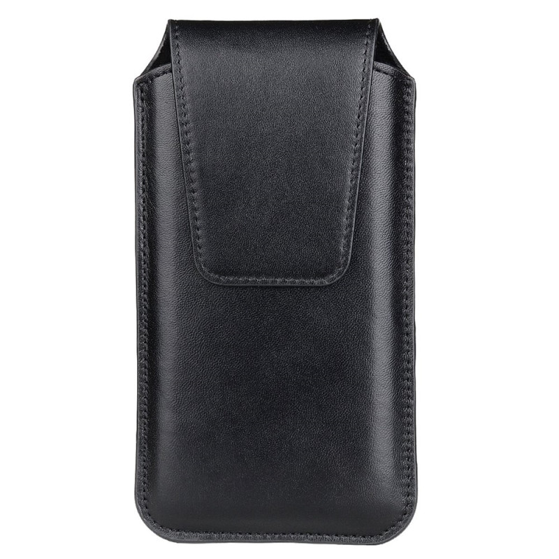 Funda vertical para cinturón con presilla y mosquetón para smartphones de 5,5 a 6,1 pulgadas