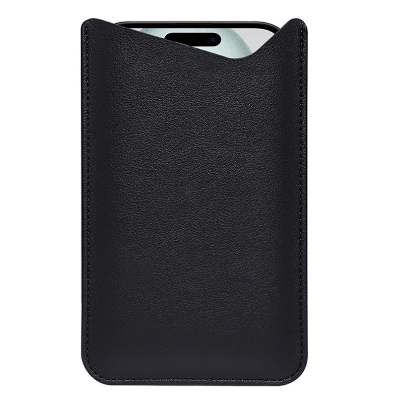 Funda universal de microfibra de cuero para smartphones de 6,7 a 6,9 pulgadas (talla L)
