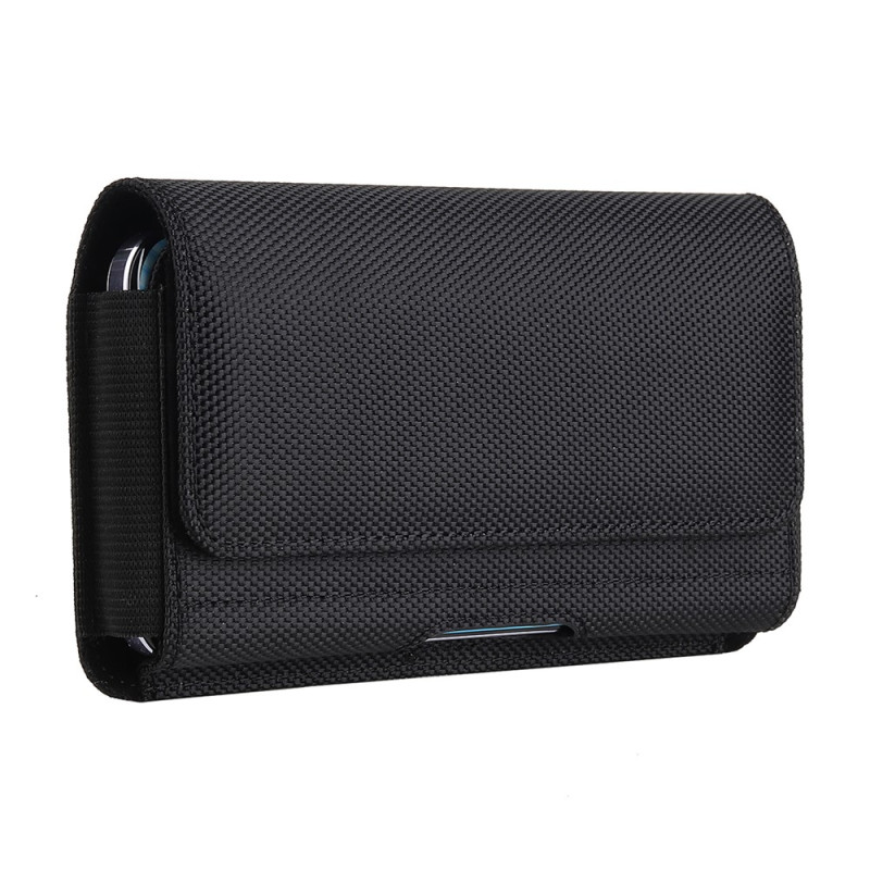 Funda de cinturón de cuero PU para smartphone de 6,7 pulgadas con cierre magnético