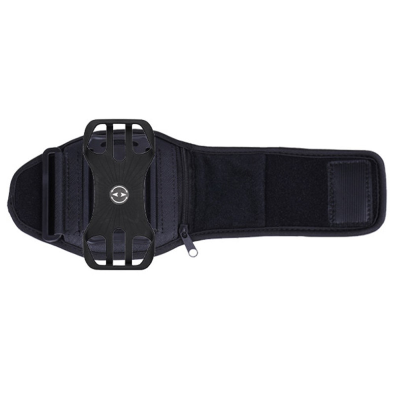 Brazalete deportivo universal con soporte giratorio desmontable para smartphones de 4,5 a 7 pulgadas
