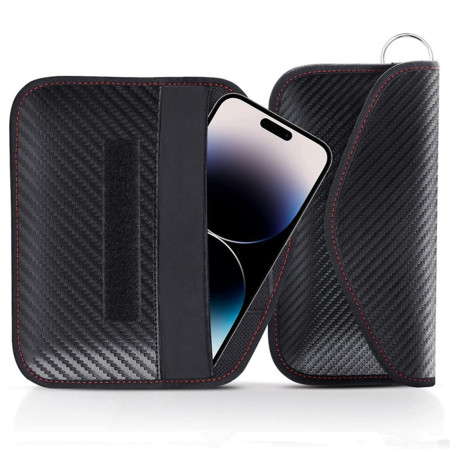 Funda anti-RFID de fibra de...