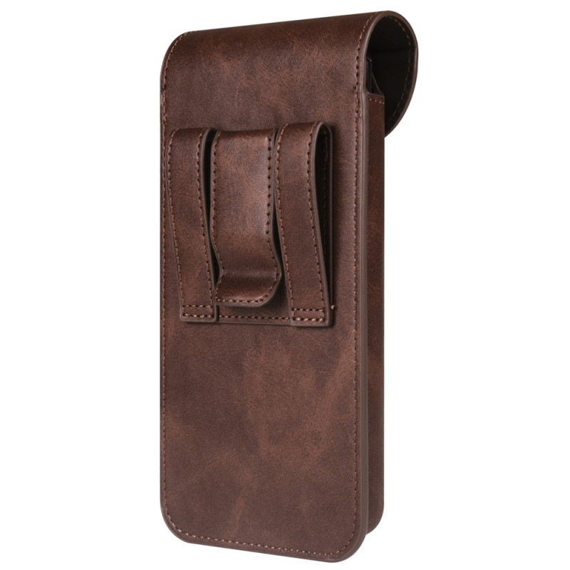 Funda vertical de cinturón de cuero PU para Samsung Galaxy Z Fold