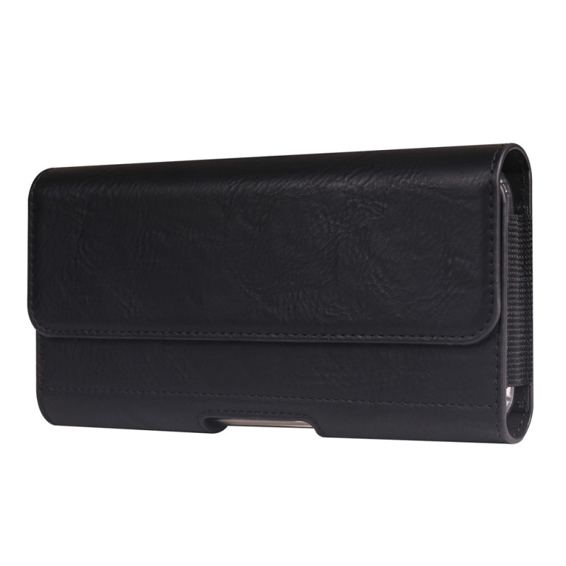 Funda universal horizontal para el cinturón para smartphones de 6,1 a 6,3 pulgadas con tarjetero