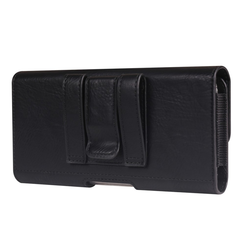 Funda universal horizontal para el cinturón para smartphone de 6,5 pulgadas con tarjetero