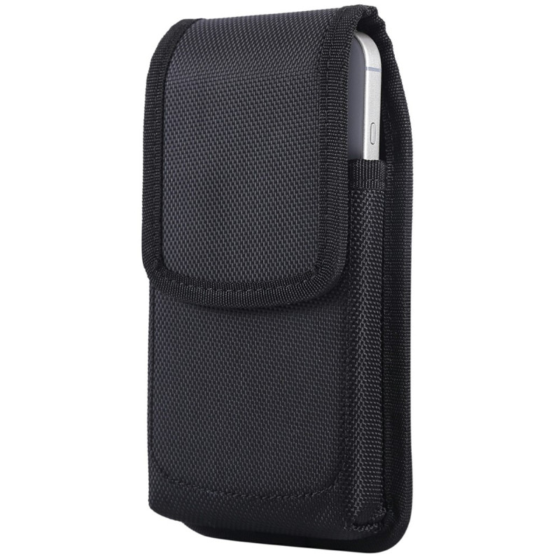Funda universal de nailon para el cinturón, para smartphones de 5,5 a 6,9 pulgadas, con cierre magnético