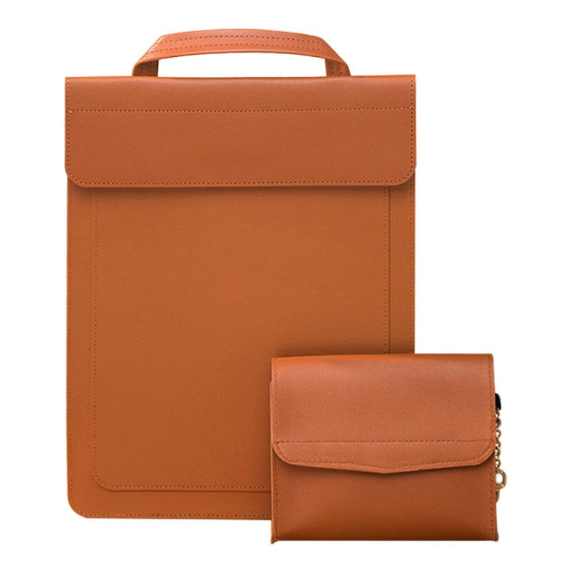 Funda para portátil de 15-16" con doble compartimento y estuche extraíble