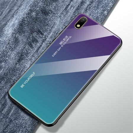 Funda de color galvanizado para el Huawei Y5 2019