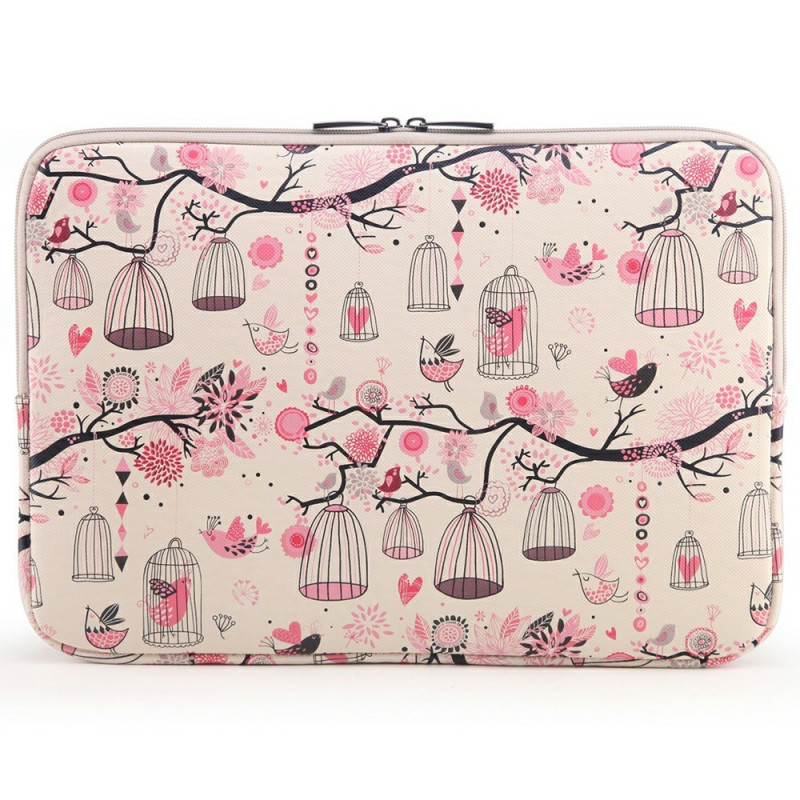 Funda para portátil de 15,6 pulgadas con estampado de dibujos animados LISEN