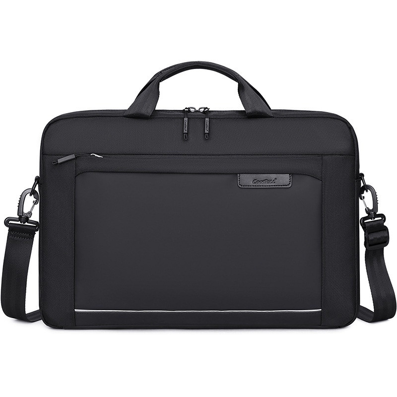 Mochila de negocios para portátil de 17 pulgadas, impermeable y con bandolera COOLBELL