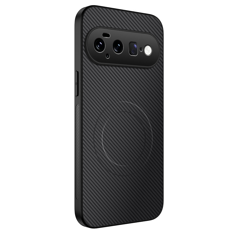 Funda para Honor 600 Smart de fibra de carbono