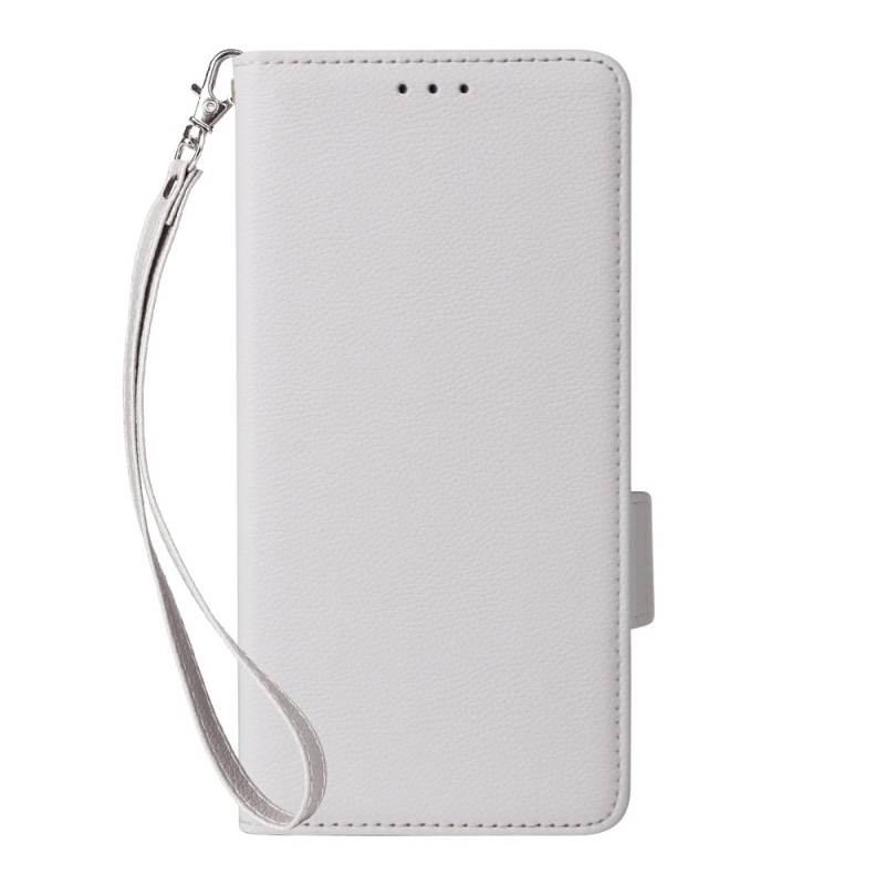 Funda para Honor 600 Smart de imitación de cuero con colgante