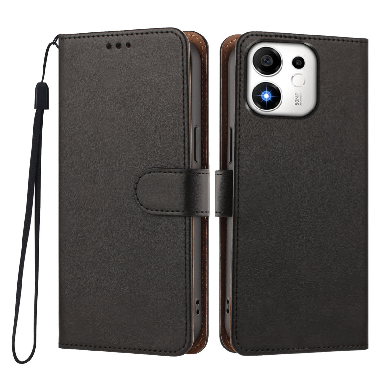 Funda Honor 600 Smart con efecto piel lisa