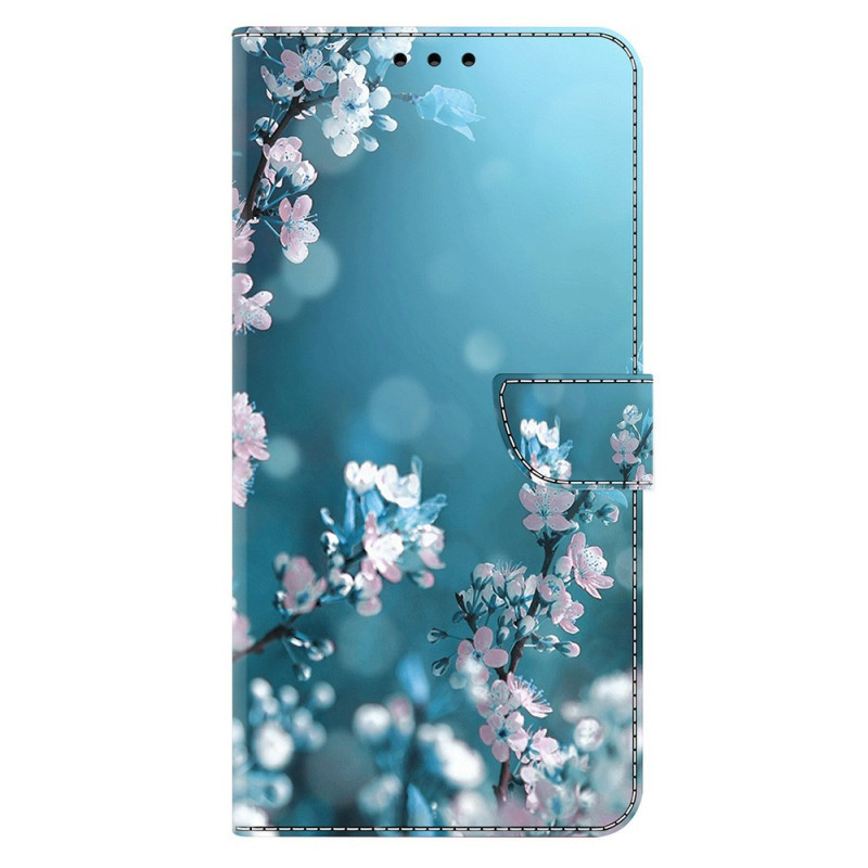 Funda para Google Pixel 11 Pro / 11 con motivos de flores de ciruelo