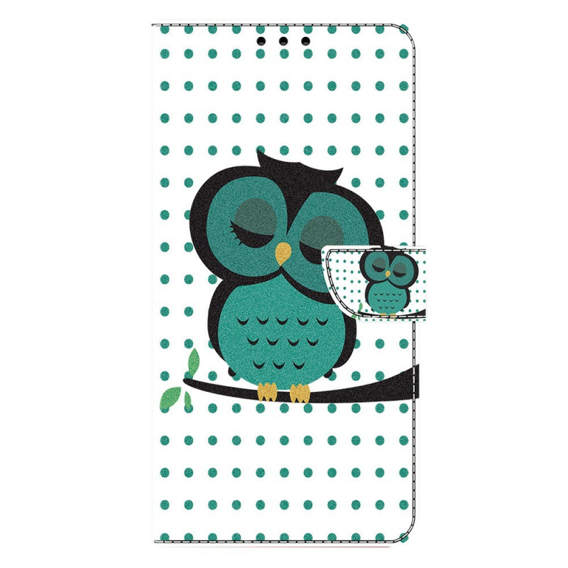 Funda para Google Pixel 11 Pro / 11 con motivo de búho verde