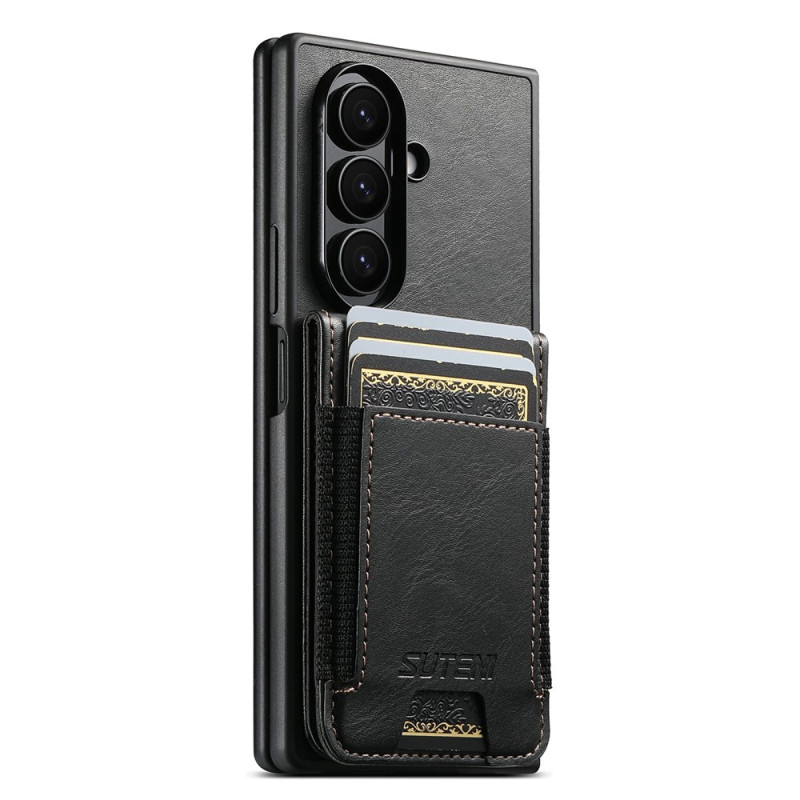 Funda para Samsung Galaxy Z Fold 8 Ultra con tarjetero estilo vintage de SUTENI