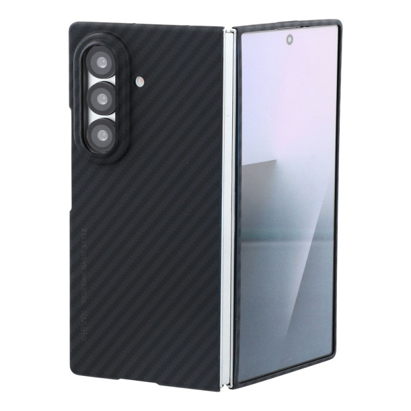 Funda para Samsung Galaxy Z Fold 8 de fibra de carbono X-LEVEL