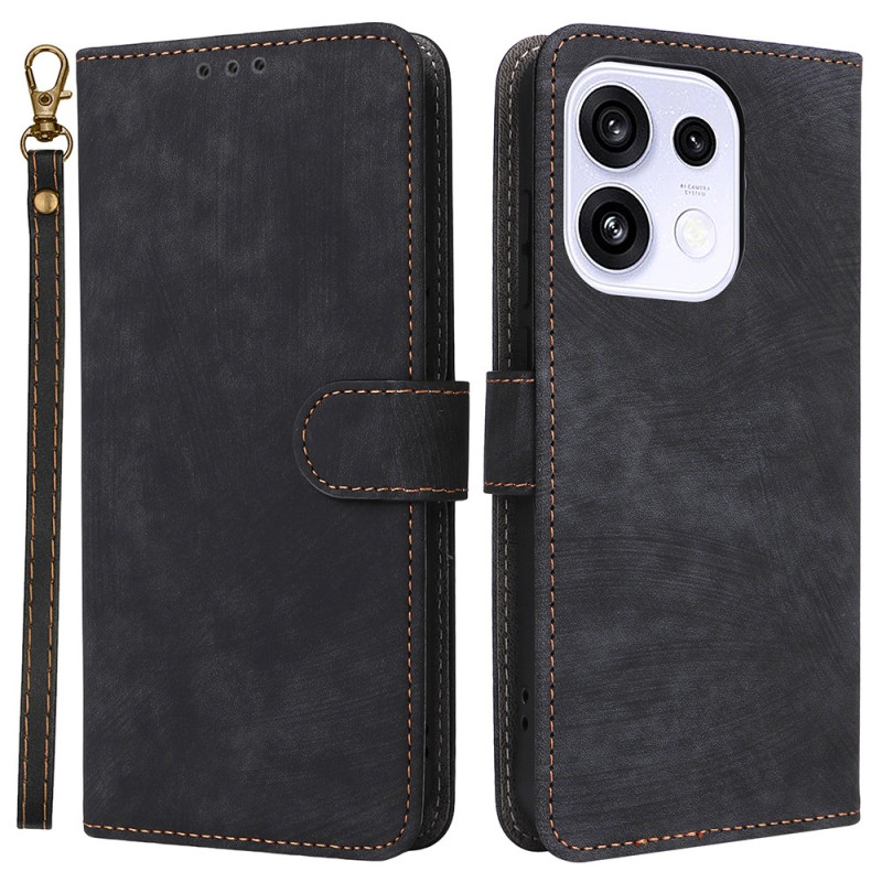 Funda para Oppo Reno 16 5G / 16 Pro 5G con efecto ante y colgante (RFID)