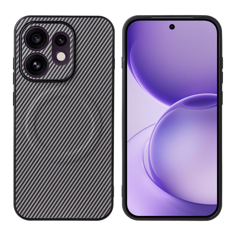 Funda para Oppo Reno 16 5G con textura de fibra de carbono